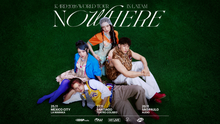 KARD faz show único em São Paulo na turnê NOWHERE