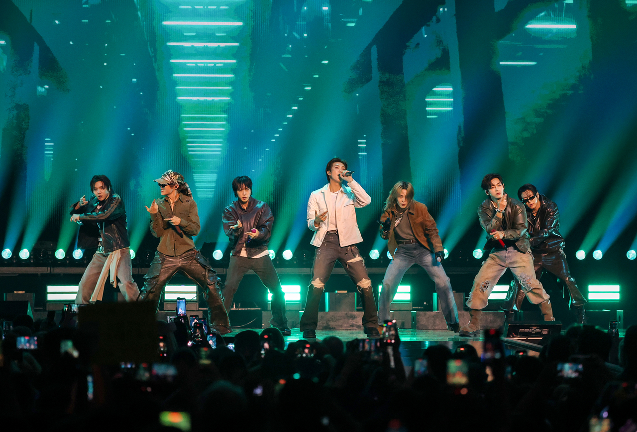 BTS no iHeartRadio Music Festival 2026